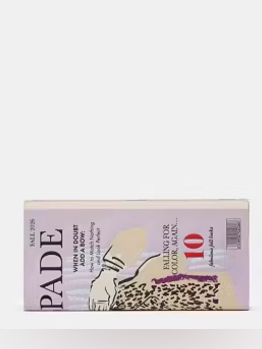 KATE SPADE THE EDITION VOL. 2 MAGAZINE CLUTCH BAG - Picture 3 of 4